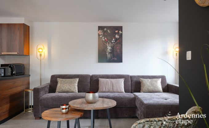 Maison de vacances avec jacuzzi et int�rieur moderne � Durbuy, id�al pour 2 couples ou famille de 4