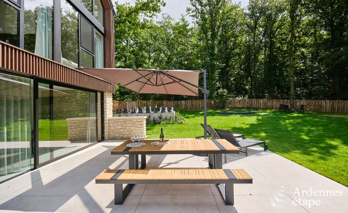Maison de vacances de luxe Durbuy pour 9 personnes avec sauna et terrain de ptanque