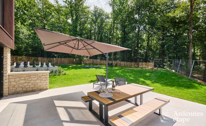 Maison de vacances de luxe Durbuy pour 9 personnes avec sauna et terrain de ptanque