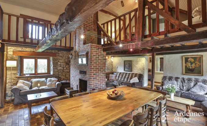 Maison de vacances � Durbuy pour 10/11 personnes en Ardenne