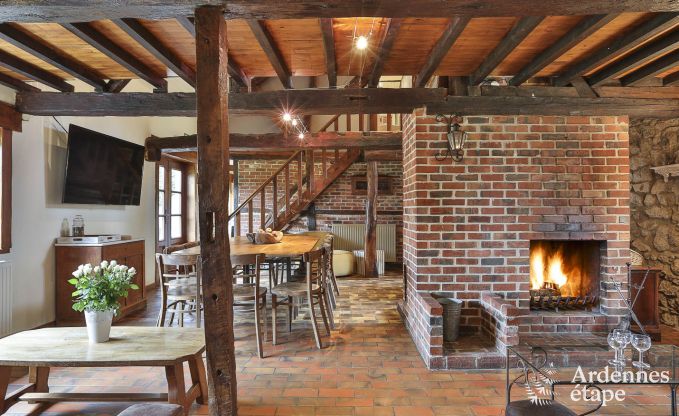 Maison de vacances � Durbuy pour 10/11 personnes en Ardenne