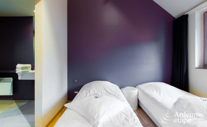 Sjour mmorable  Durbuy : Maison de vacances spacieuse pour 18 personnes avec quipements de luxe en plein cur de l'Ardenne