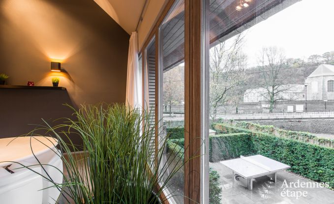 Sjour mmorable  Durbuy : Maison de vacances spacieuse pour 18 personnes avec quipements de luxe en plein cur de l'Ardenne