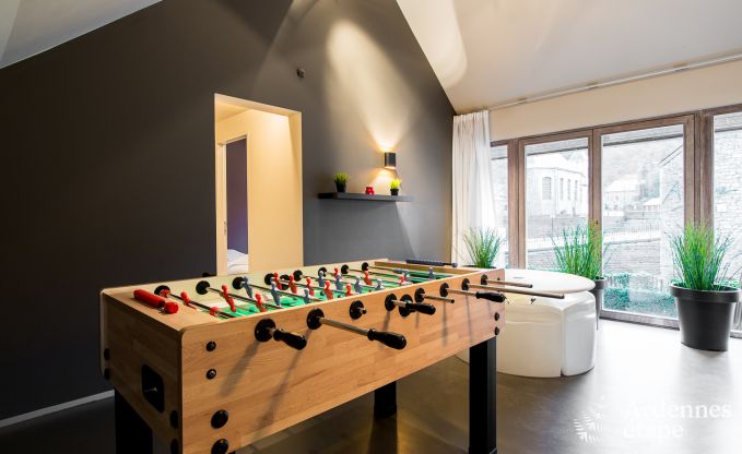 Sjour mmorable  Durbuy : Maison de vacances spacieuse pour 18 personnes avec quipements de luxe en plein cur de l'Ardenne