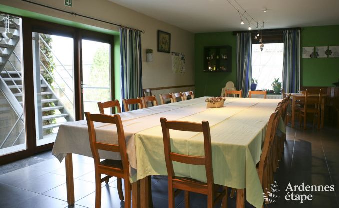 Grande maison de vacances  la ferme  Durbuy, 8 chambres, 7 salles de bain, jardin priv, quipements pour familles et cyclistes, Ardenne