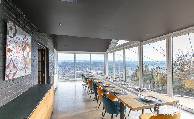 Villa de Luxe  Durbuy pour 14 personnes en Ardenne