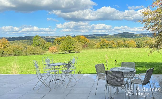 Spacieuse villa de luxe avec sauna, jardin priv et bar, prs de Durbuy