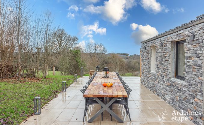 Spacieuse villa de luxe avec sauna, jardin priv et bar, prs de Durbuy