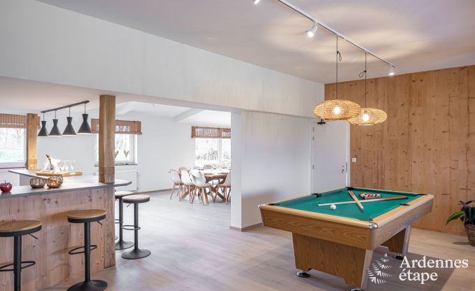 Spacieuse villa de luxe avec sauna, jardin priv et bar, prs de Durbuy
