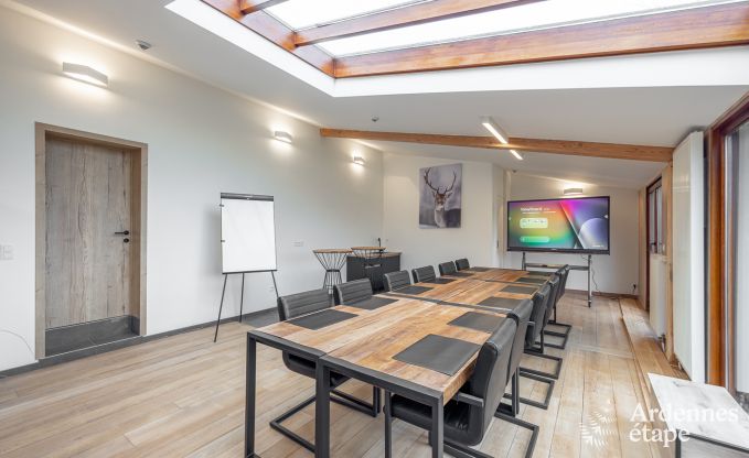 Spacieuse villa de luxe avec sauna, jardin priv et bar, prs de Durbuy