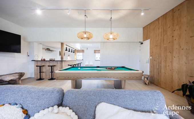 Spacieuse villa de luxe avec sauna, jardin priv et bar, prs de Durbuy