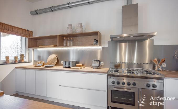 Spacieuse villa de luxe avec sauna, jardin priv et bar, prs de Durbuy