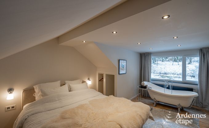 Villa de luxe  Durbuy : profitez du bien-tre, de l'art et de la nature pour 8 personnes