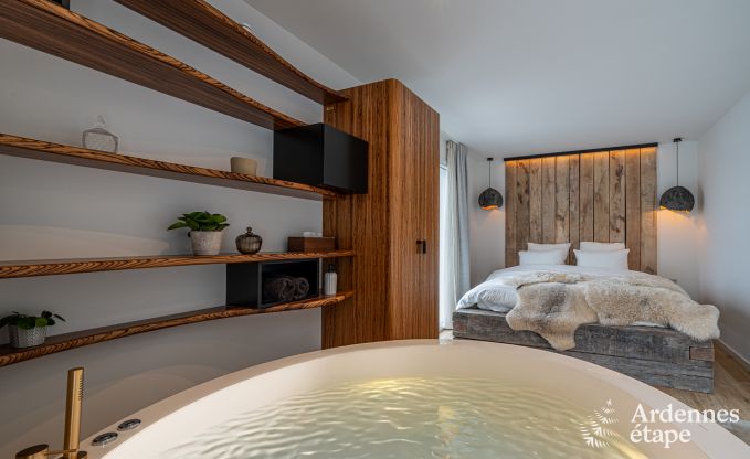 Villa de luxe  Durbuy : profitez du bien-tre, de l'art et de la nature pour 8 personnes