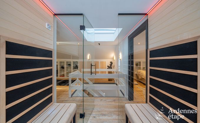 Villa de luxe  Durbuy : profitez du bien-tre, de l'art et de la nature pour 8 personnes