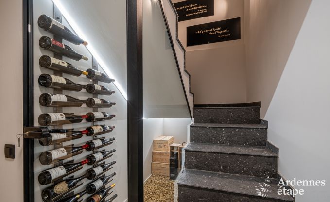 Villa de luxe  Durbuy : profitez du bien-tre, de l'art et de la nature pour 8 personnes