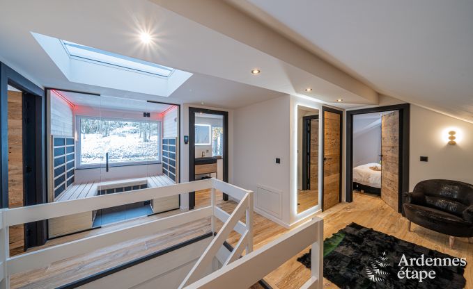 Villa de luxe  Durbuy : profitez du bien-tre, de l'art et de la nature pour 8 personnes