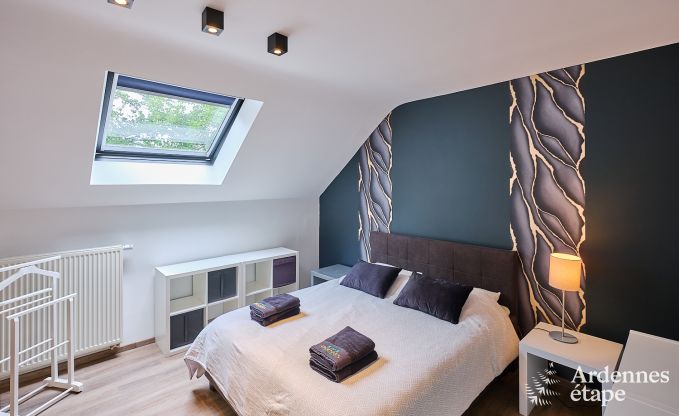 Villa de luxe  Durbuy pour 8 personnes avec jacuzzi, sauna, terrasse couverte et jardin priv