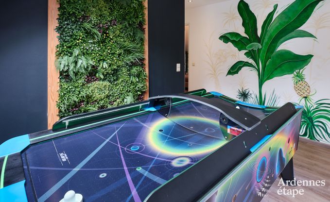 Villa de luxe  Durbuy pour 8 personnes avec jacuzzi, sauna, terrasse couverte et jardin priv