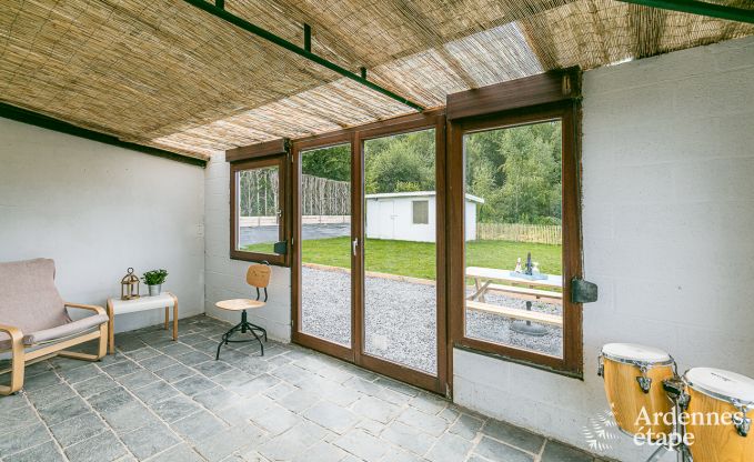 Agréable bungalow pour 6 personnes à Erezée en Ardenne