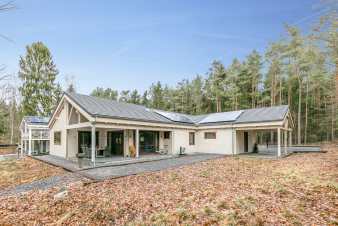 Chalet 3,5 étoiles tout confort pour 6 personnes avec sauna à Erezée.