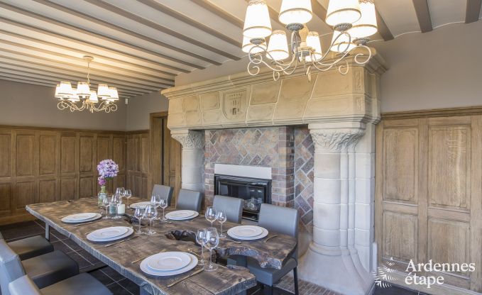 Ch�teau � Erez�e pour 12/15 personnes en Ardenne