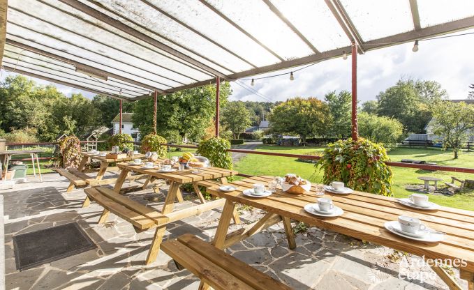 Maison de vacances � Erez�e pour 40 personnes en Ardenne