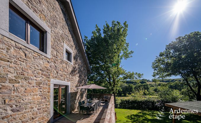 Maison de vacances avec jacuzzi couvert � Erez�e pour 16 personnes en Ardenne