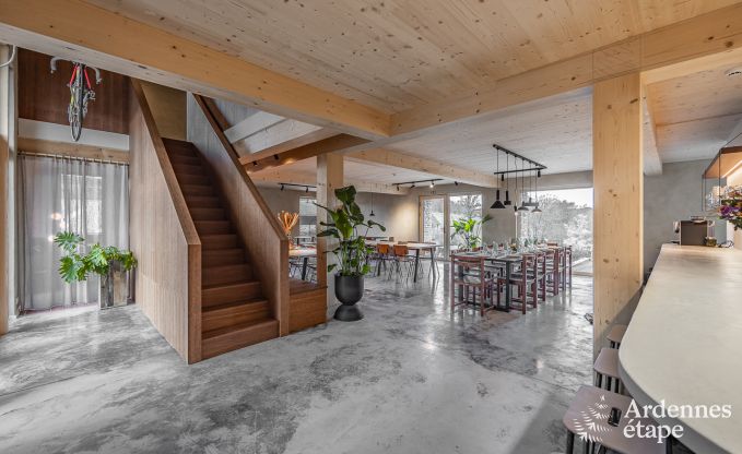 Maison de vacances spacieuse  Ereze avec piscine et salle de fitness pour 38 sportifs