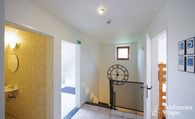 Maison de vacances spacieuse  Ereze avec piscine et salle de fitness pour 38 sportifs