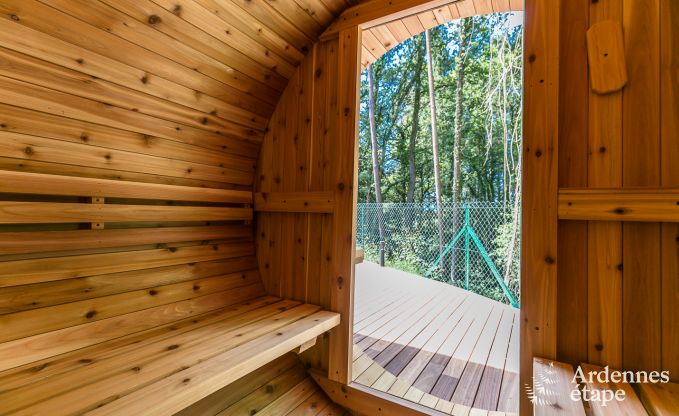 Maison de vacances 3 étoiles pour 4 personnes avec sauna proche de Erezée.