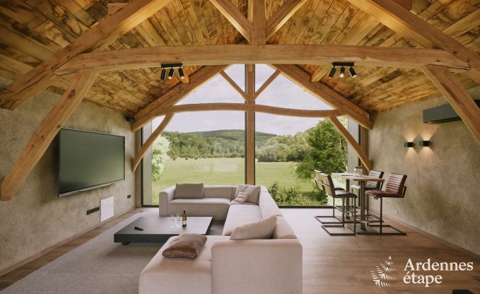 Villa luxueuse  Ereze avec 9 chambres, 9 salles de bains, piscine intrieure, sauna et grand jardin pour 24 personnes