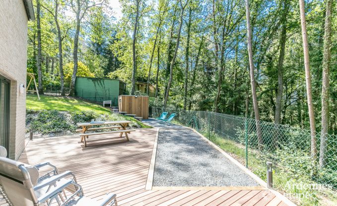 Maison de vacances ind�pendante � �rez�e pour 4 personnes avec jardin priv�, sauna ext�rieur et �quipements de jeu