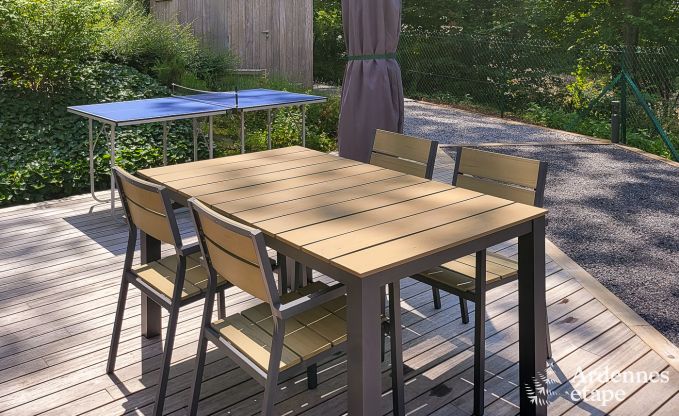 Maison de vacances ind�pendante � �rez�e pour 4 personnes avec jardin priv�, sauna ext�rieur et �quipements de jeu