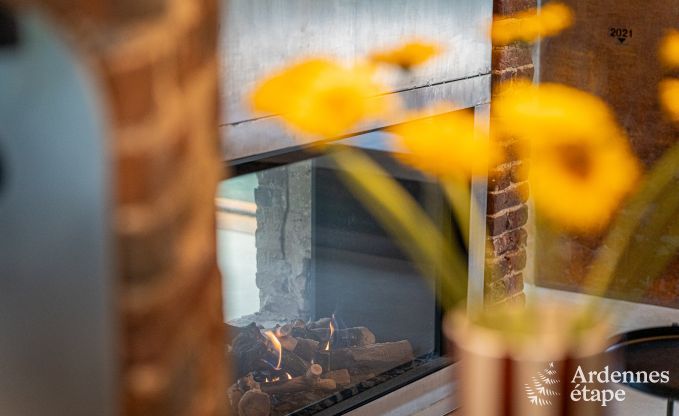 Maison de vacances exceptionnelle  Esneux pour 18 personnes avec 6 chambres, piscine  dbordement et jacuzzi extrieur