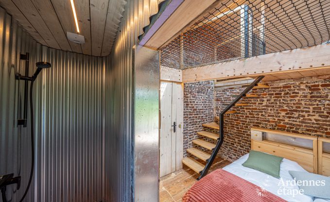 Maison de vacances exceptionnelle  Esneux pour 18 personnes avec 6 chambres, piscine  dbordement et jacuzzi extrieur