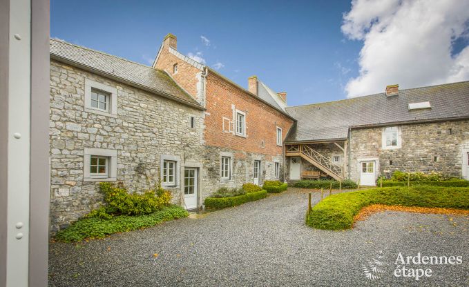 Maison de vacances � Maredsous pour 24 personnes en Ardenne