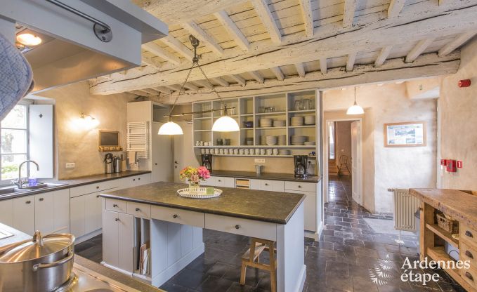 Maison de vacances � Maredsous pour 32 personnes en Ardenne