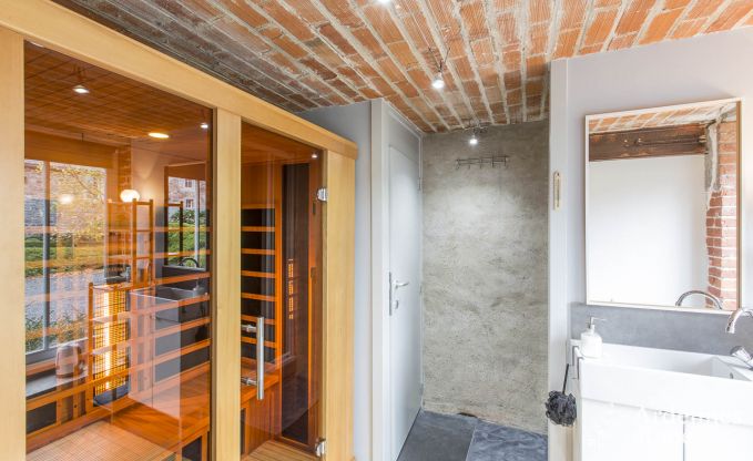 Maison de vacances � Maredsous pour 32 personnes en Ardenne