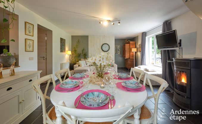 Maison de vacances pour 5 personnes  Fauvillers, idale pour une famille : jardin priv, jeux, chien admis