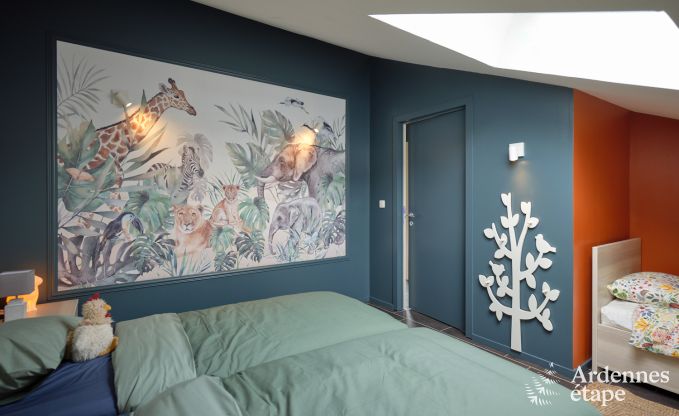 Maison de vacances pour 5 personnes  Fauvillers, idale pour une famille : jardin priv, jeux, chien admis