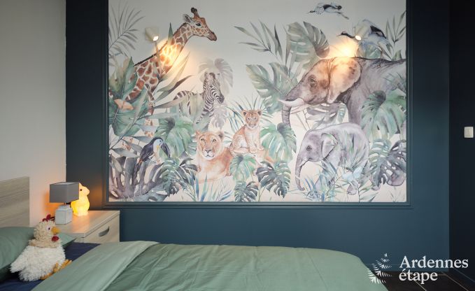 Maison de vacances pour 5 personnes  Fauvillers, idale pour une famille : jardin priv, jeux, chien admis