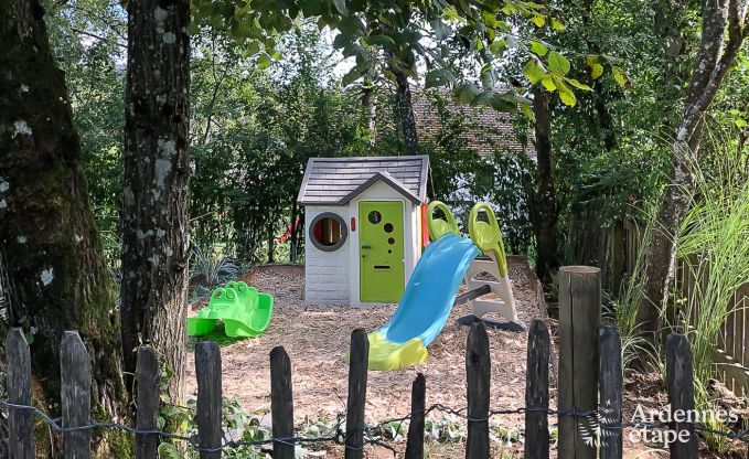 Maison de vacances pour 5 personnes � Fauvillers, id�ale pour une famille : jardin priv�, jeux, chien admis