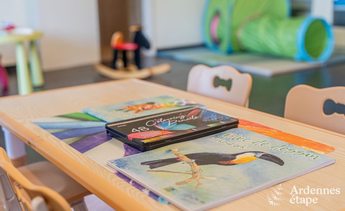 Grande maison de vacances pour 32 personnes � Ferri�res avec 12 chambres, sauna, jacuzzi et �quipements de jeux