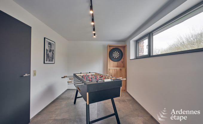 Villa haut de gamme � Ferri�res Ardenne, 15 personnes, 7 chambres, spa, piscine chauff�e, jardin priv�, �quipements adapt�s