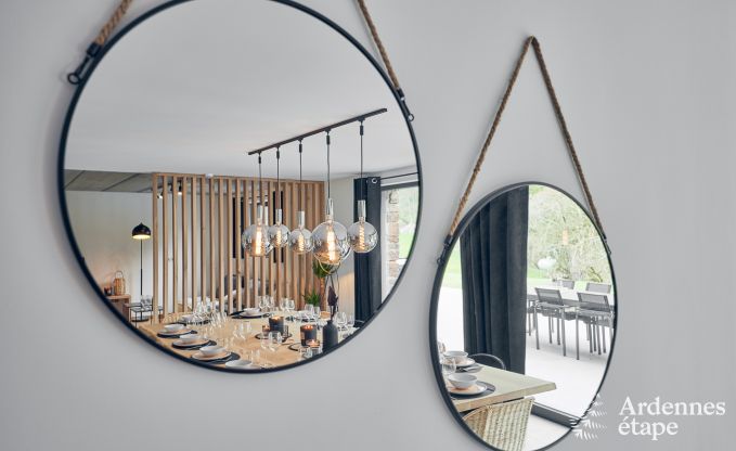 Villa haut de gamme � Ferri�res Ardenne, 15 personnes, 7 chambres, spa, piscine chauff�e, jardin priv�, �quipements adapt�s