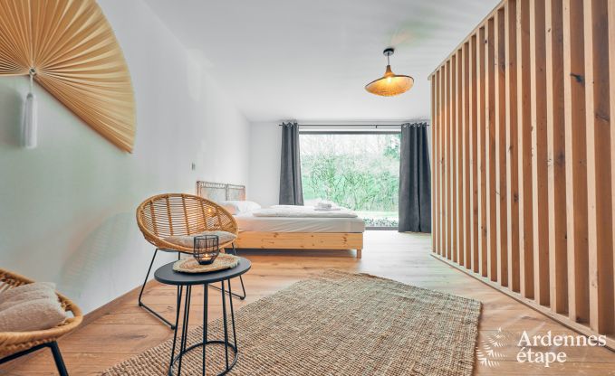 Villa haut de gamme � Ferri�res Ardenne, 15 personnes, 7 chambres, spa, piscine chauff�e, jardin priv�, �quipements adapt�s