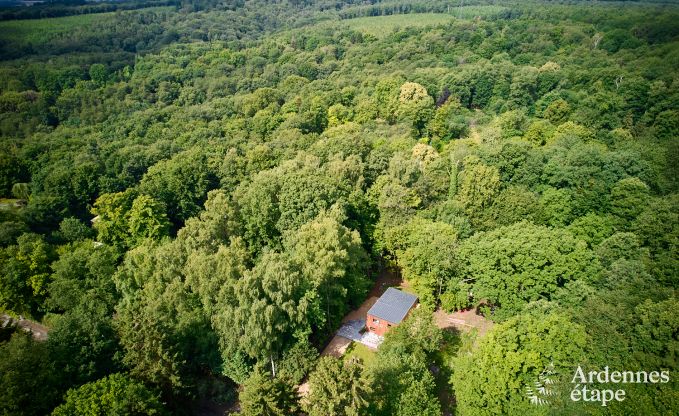 Charmant chalet pour 4 personnes avec 2 chambres, terrasse prive et barbecue