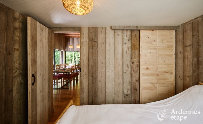 Charmant chalet pour 4 personnes avec 2 chambres, terrasse prive et barbecue