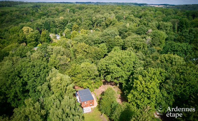 Charmant chalet pour 4 personnes avec 2 chambres, terrasse prive et barbecue